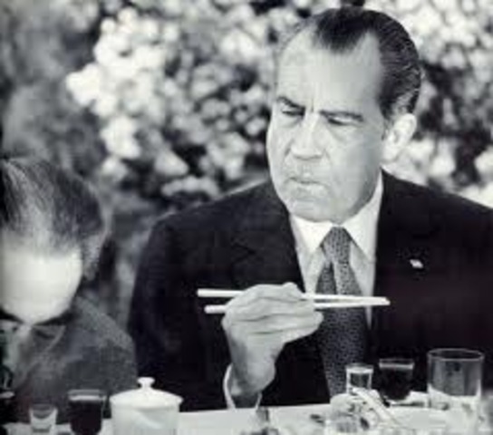 pres. nixon visits china