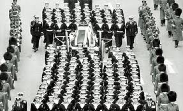 Winston Churchill's Death