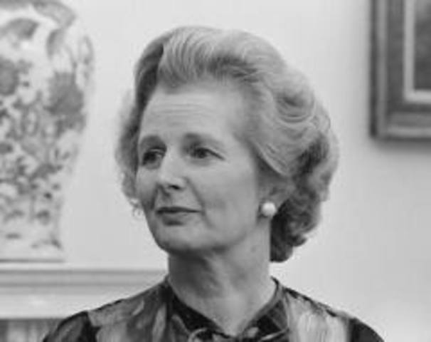 Margaret Thatcher First Woman Prime Minister of Great Britain