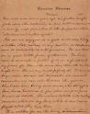 Lincoln finishes the Gettysburg Address