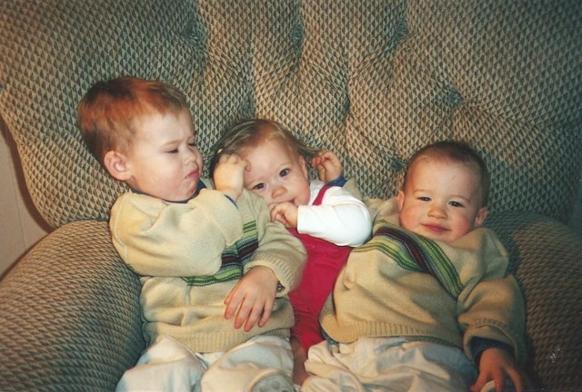 Grace and Abe are born (my brother and sister)