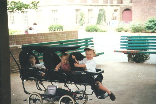 We got a new stroller