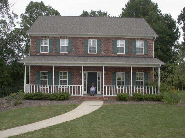 moved into new house