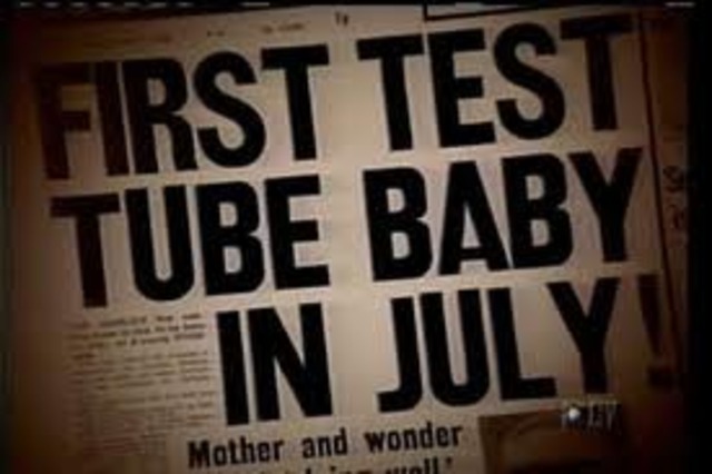 First Test Tube Baby Born
