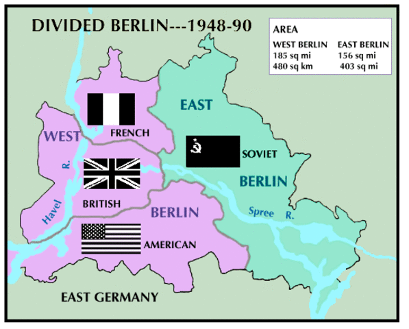 Division of Berlin and Germany