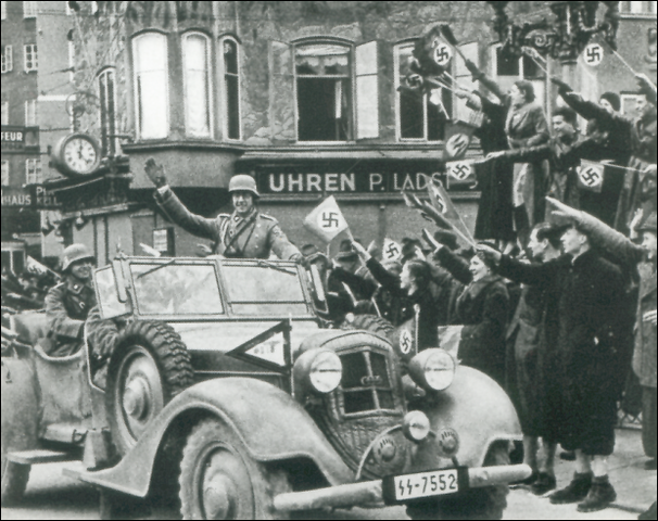 German Anschluss with Austria