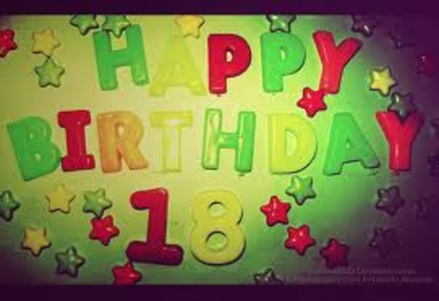 MIS 18 AÑOS PORFIN! JAJAJA