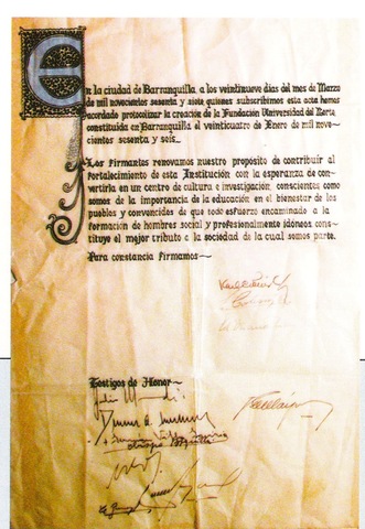 Nace la Universidad del Norte