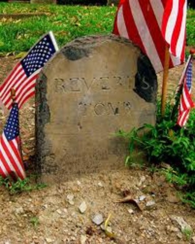 Paul Revere's Death