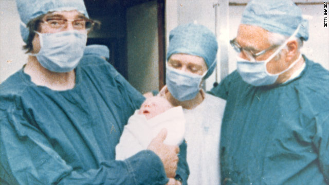 First Test-Tube Baby Born