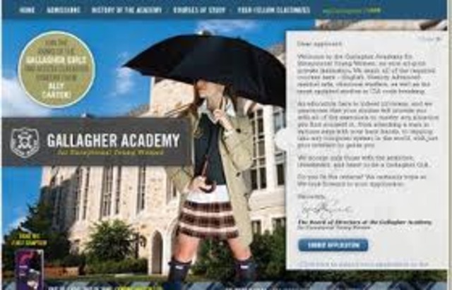 TheGallagherAcademy.com goes live!