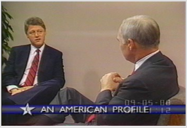 Clinton had an opportunity to announce himself as an obvious future presidential candidate.