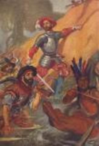 Cortez conquers the Aztecs