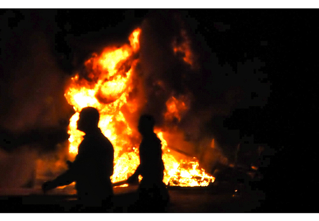 Protests erupt again