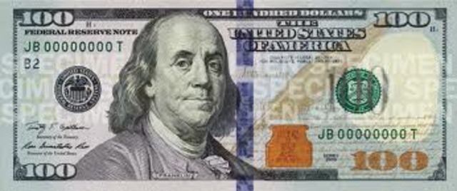 The Design of the dollar bill.