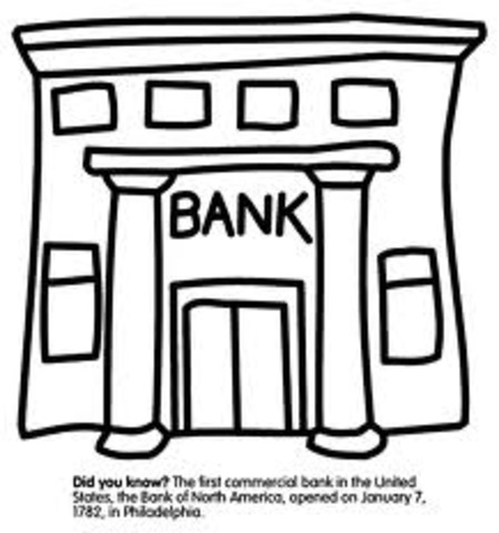 First Bank was Created