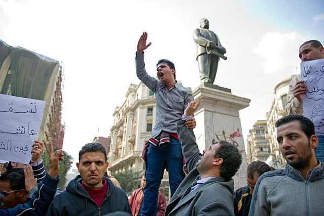 Labour Unions in the street