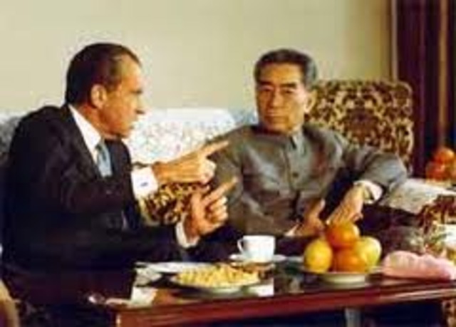 PRESIDENT NIXON VISITS CHINA