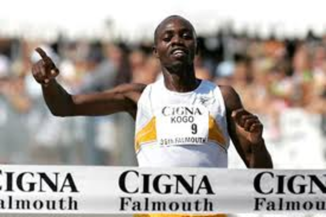 The best runner in the 10k!