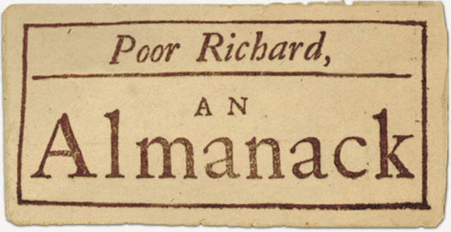 Poor Richard's Almanac