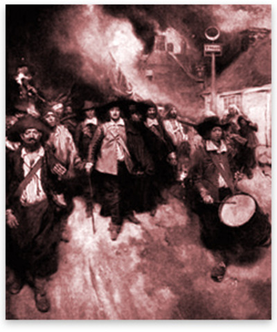 Burning of Jamestown