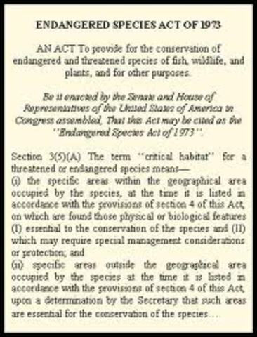Endanger Species Act