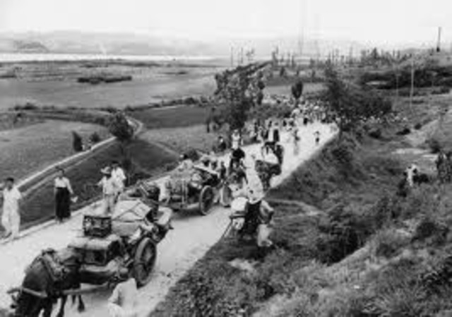 Beginning of Korea War