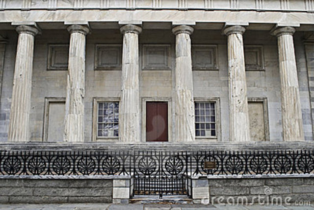 The second Bank of the United States Opened
