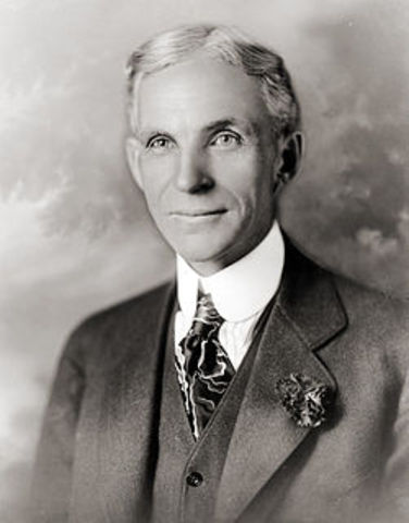 Henry Ford's assembly process