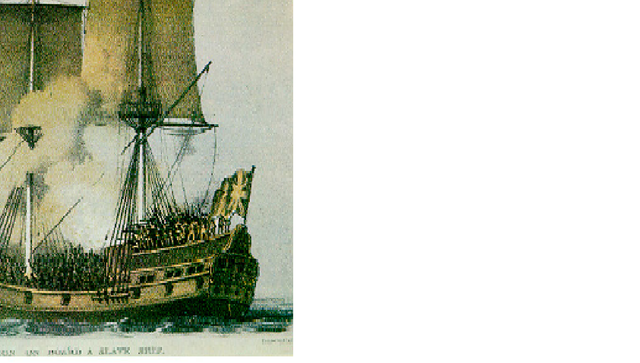 Mr.Meeker dies on a British slave ship because he had Cholera