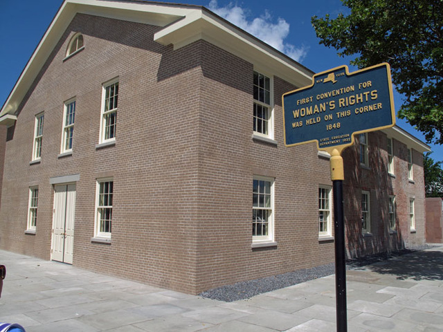 First Women's Rights Convention in Seneca Falls, New York