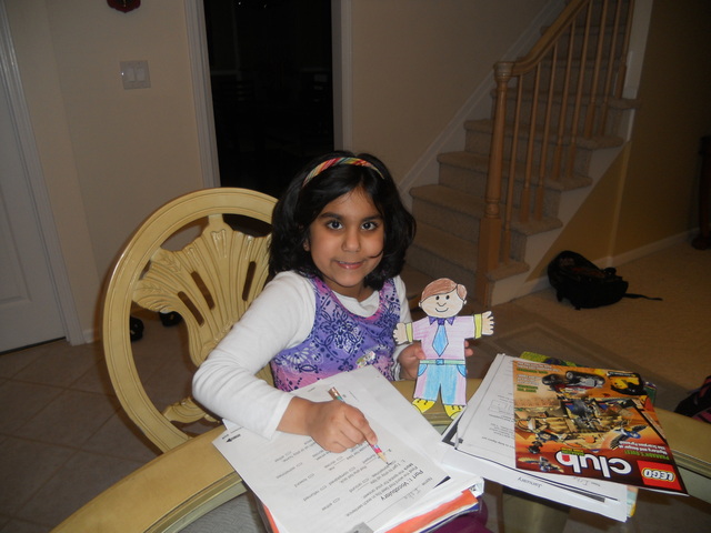 I had FlatStanley over at my house!