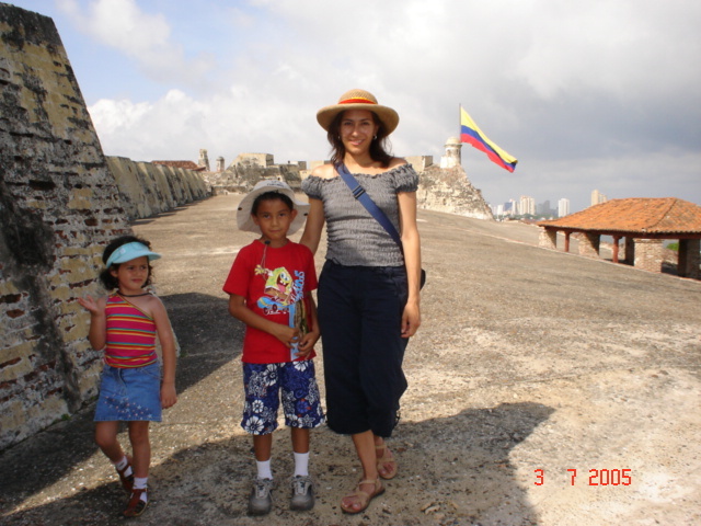 At Cartagena:  Castillo de San Felipe