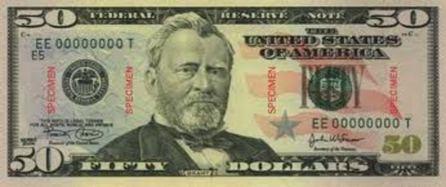Differernt Design for the $50 Bill