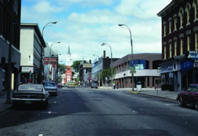 Church St. with Vehicle Traffic