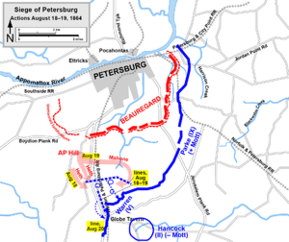 Siege of Petersburg ends