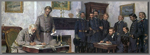 Remaining Confederate troops surrender