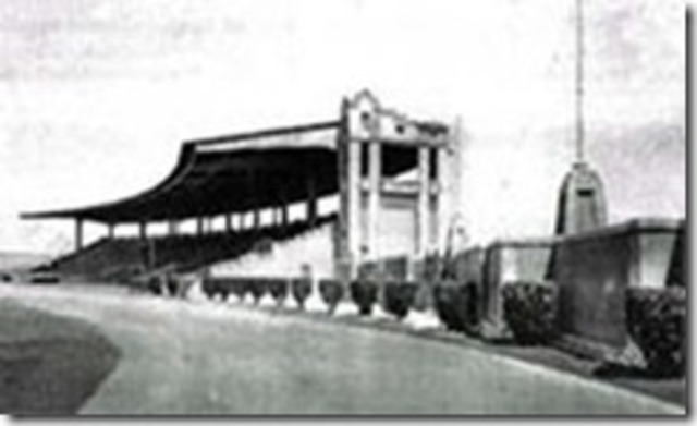 Inauguración del Estadio en 1934 con el nombre de Estadio Municipal
