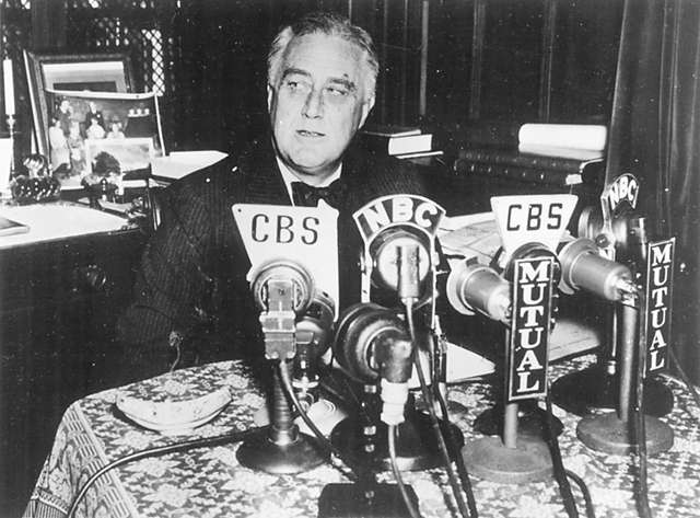 FDR's 1st Fireside Chat