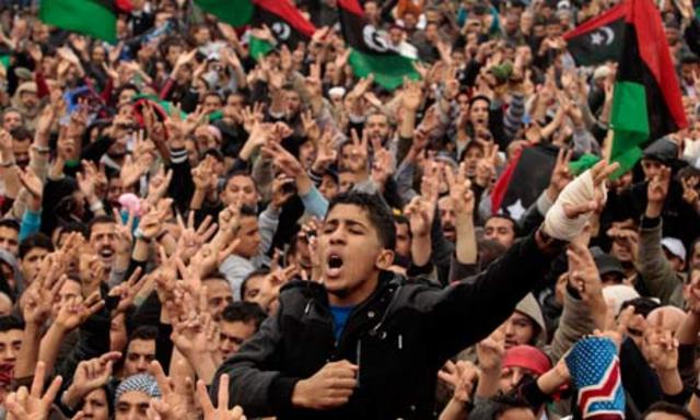 Protesters take control