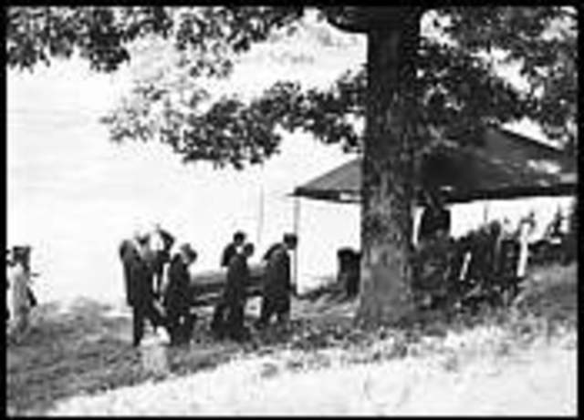 William Faulkner's burial