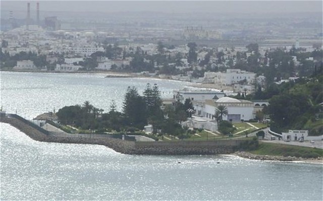 following the presidents departure