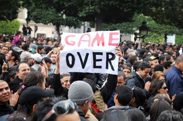 how the protests were calmed