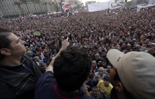Huge rallies take place in Cairo and other cities after protest leaders call for a "march of a million".