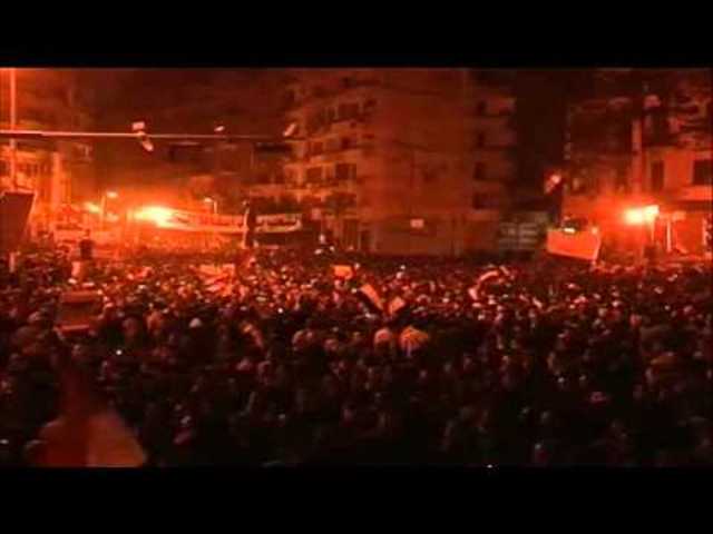 Huge crowds again occupy Tahrir Square in what protest leaders hopefully call "day of departure" for President Mubarak