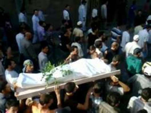 Security forces open fire on Damascus funeral