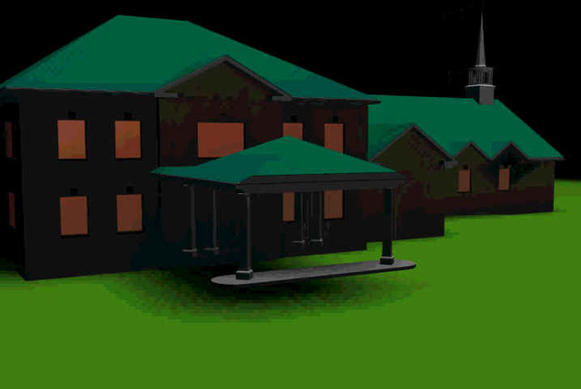 Animation for Construction Project "Church of the Hills"