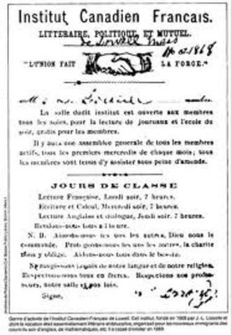 L'institution Canadien de Montréal