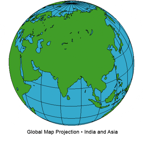 India and Asia Collided (45mya-55mya)