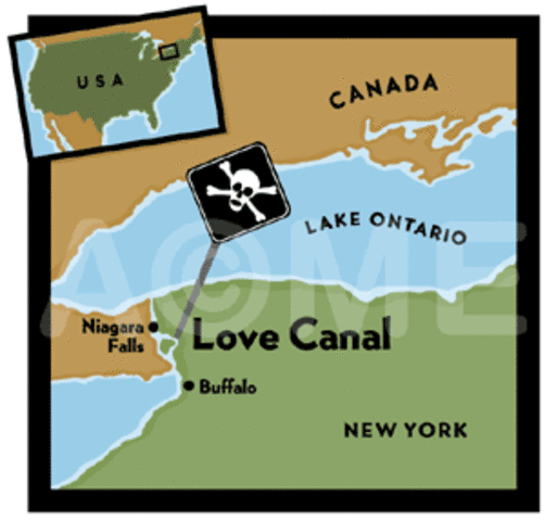 Love Canal in New York declared federal disaster